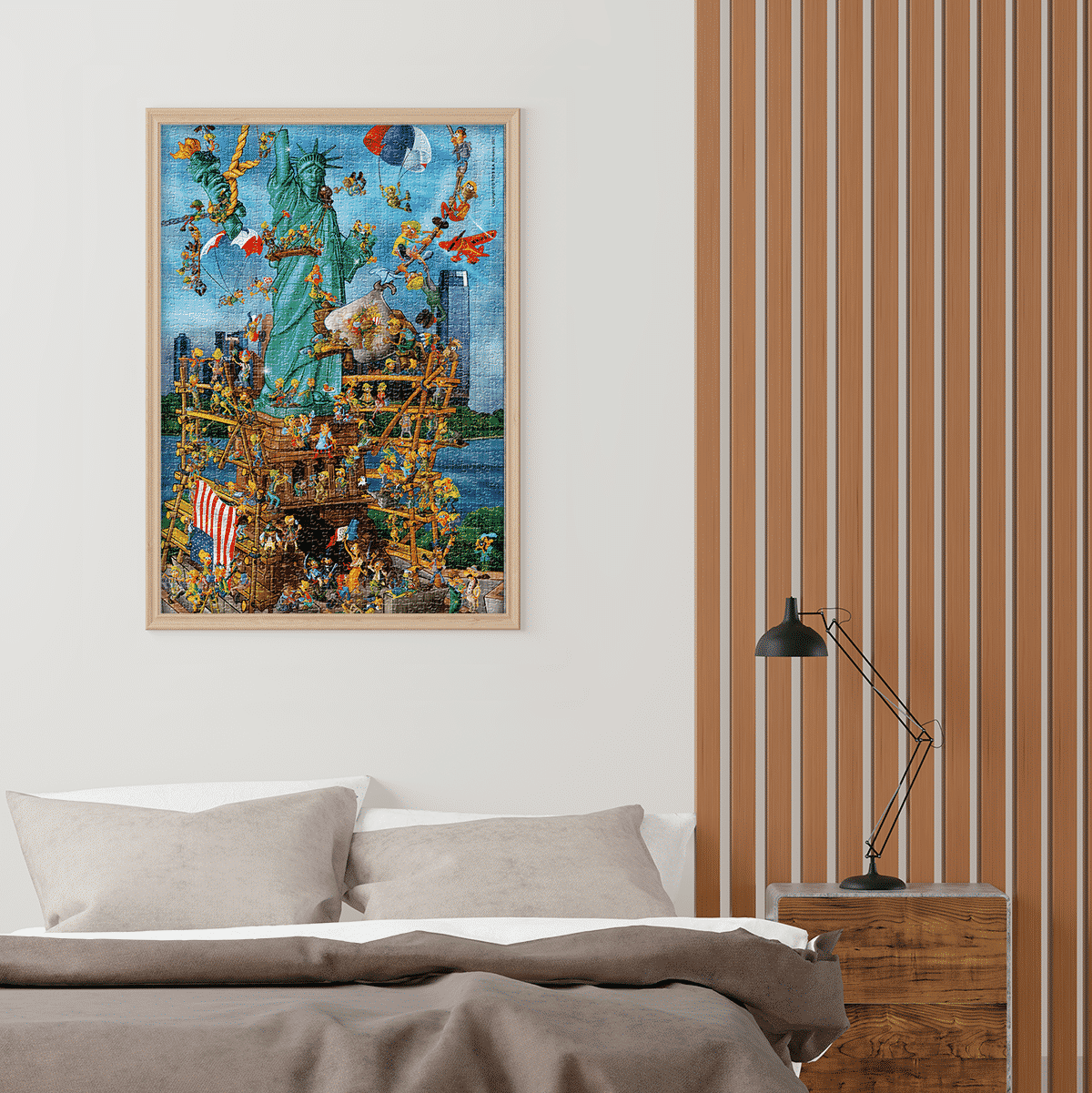 Puzzle adulți 1000 piese Cartoon Collection - New York-35145 Puzzle adulți 1000 piese Cartoon Collection - New York-35145