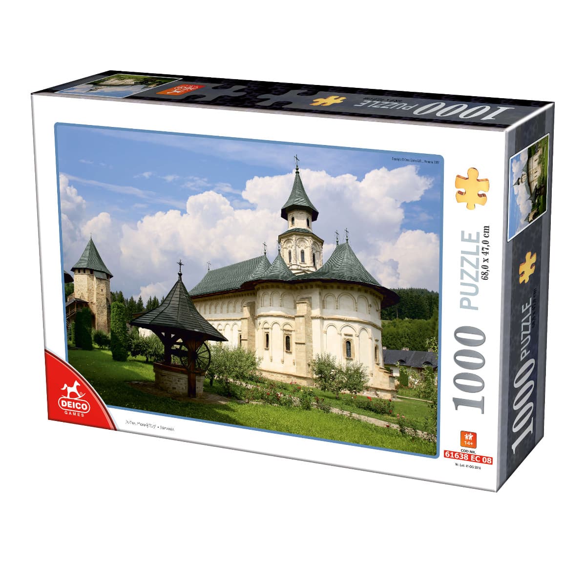 Puzzle - Mănăstirea Putna - Deico Games - 1000 Piese-0 Puzzle - Mănăstirea Putna - Deico Games - 1000 Piese-0