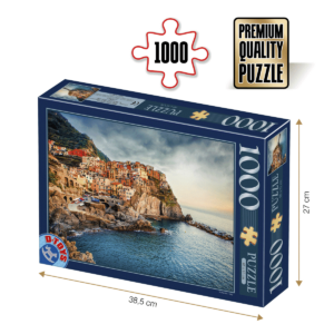 Puzzle adulți 1000 piese Peisaje de zi - Manarola, Italia-0