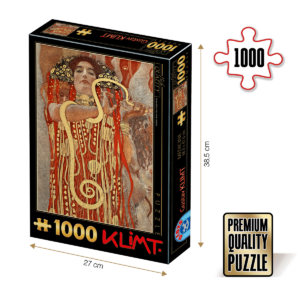 Puzzle adulti 1000 piese Gustav Klimt - Hygieia-0