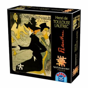 Puzzle Special - Henri de Toulouse-Lautrec - Divan Japonais - 515 Piese-0