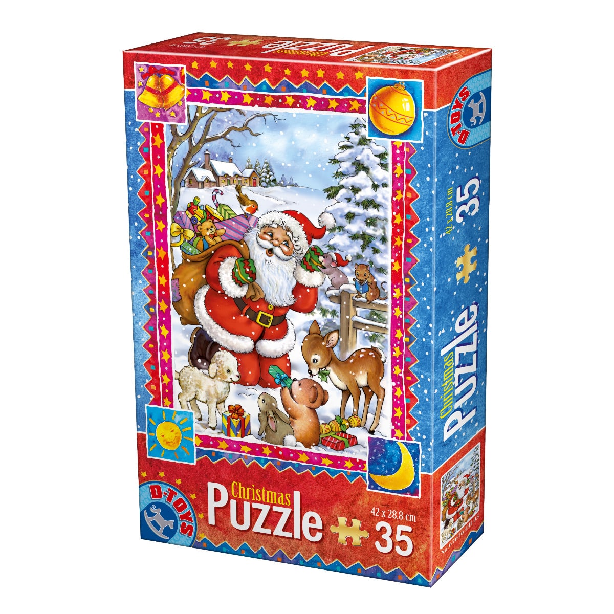 Puzzle - Crăciun - 35 Piese - 3-0 Puzzle - Crăciun - 35 Piese - 3-0