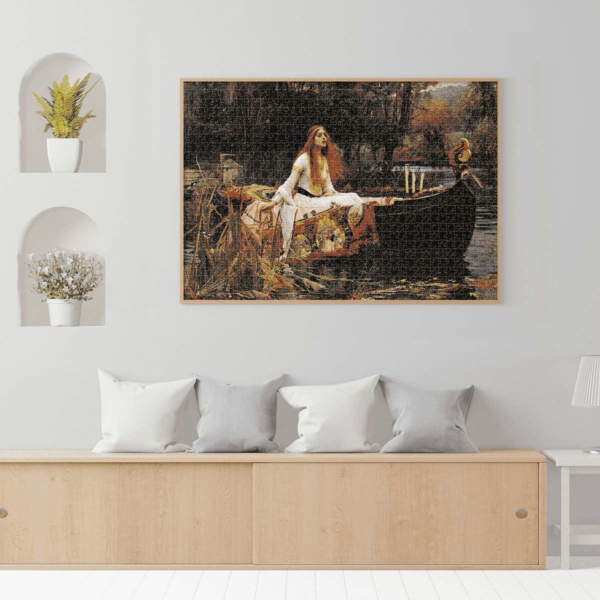 Puzzle adulti 1000 piese John William Waterhouse - The Lady of Shalott-35169 Puzzle adulti 1000 piese John William Waterhouse - The Lady of Shalott-35169
