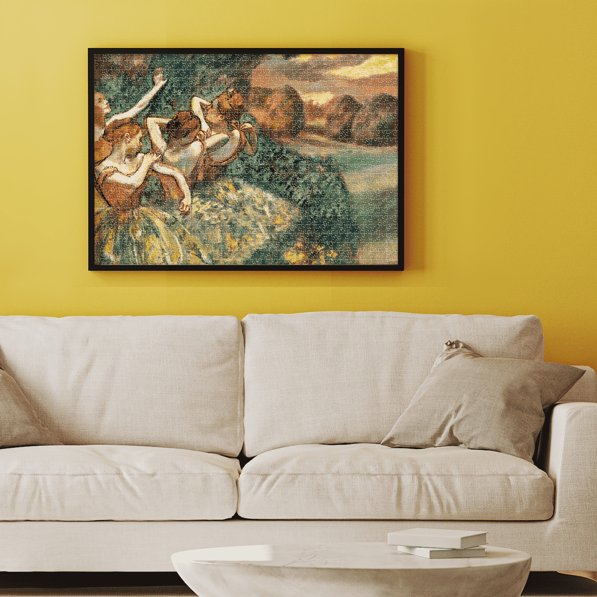 Puzzle adulti Edgar Degas - Four Dancers - 1000 piese-34402 Puzzle adulti Edgar Degas - Four Dancers - 1000 piese-34402