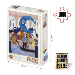 Puzzle adulți 1000 piese Kürti Andrea - Veneția-0
