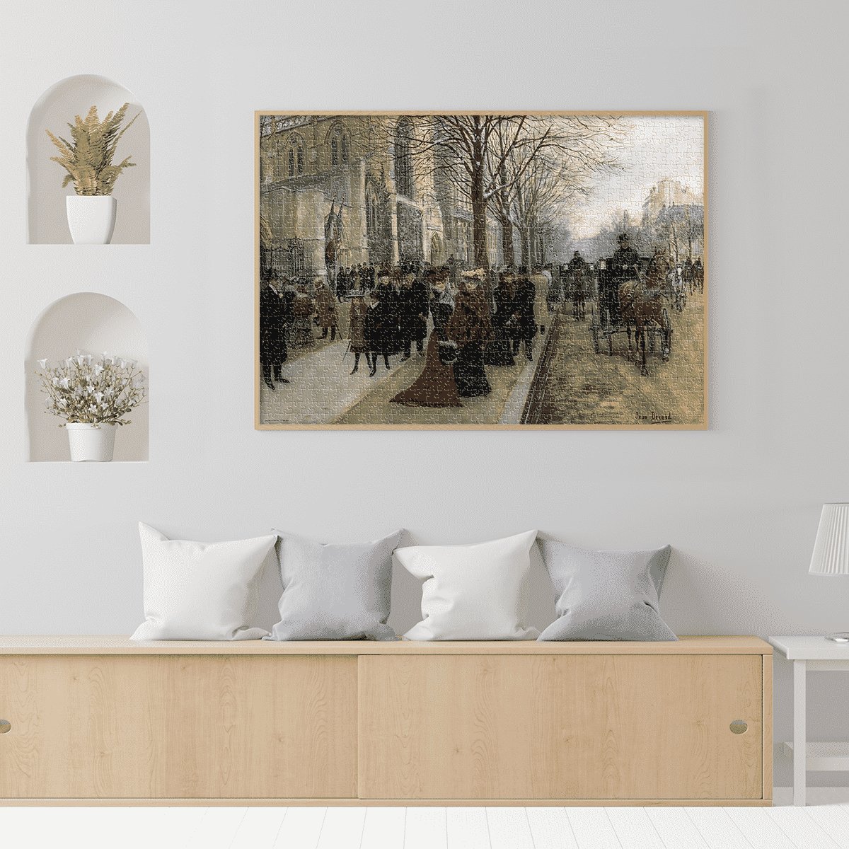 Puzzle adulti 1000 piese Jean Béraud - Après L'office à L'église de la Sainte Trinité -35163 Puzzle adulti 1000 piese Jean Béraud - Après L'office à L'église de la Sainte Trinité -35163