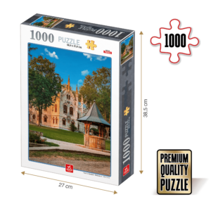 Puzzle adulți Castelul Sturdza, Romania - 1000 Piese-0