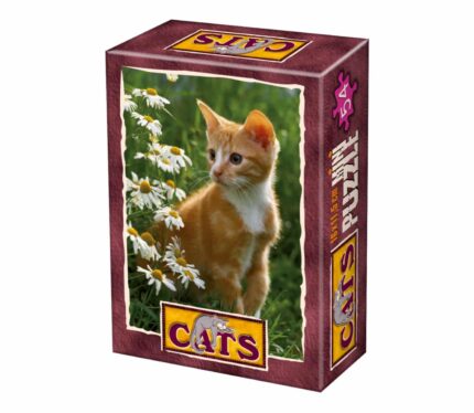 Mini Puzzle - Foto - Cats - 54 Piese - 4-0