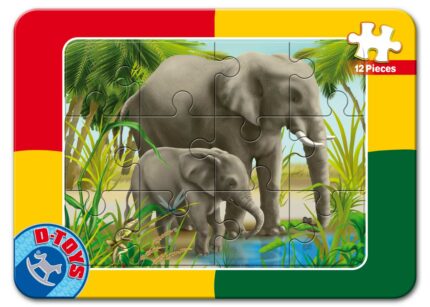 Puzzle - Animale - 12 Piese - 6-0