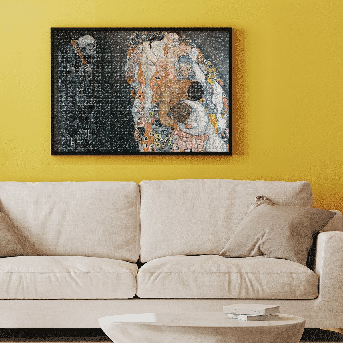 Puzzle adulti 1000 piese Gustav Klimt - Death and Life-35012 Puzzle adulti 1000 piese Gustav Klimt - Death and Life-35012